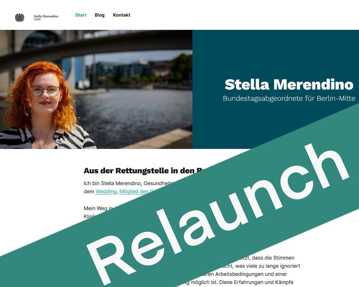 Relaunch der Webseite
