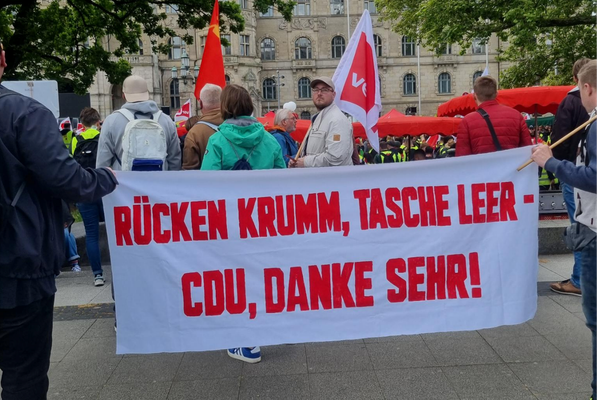 Protestwoche gegen Kettensägen-Politik